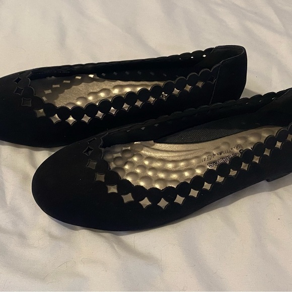 NEW Walking Cradles Betsy Flats. Black Nubuck. Size 7.5W - Picture 4 of 8